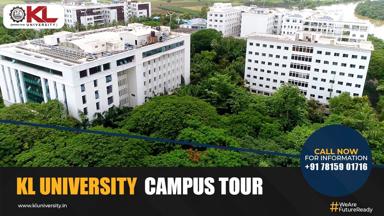Campus Tour: Take a virtual journey of all three campuses of KL University