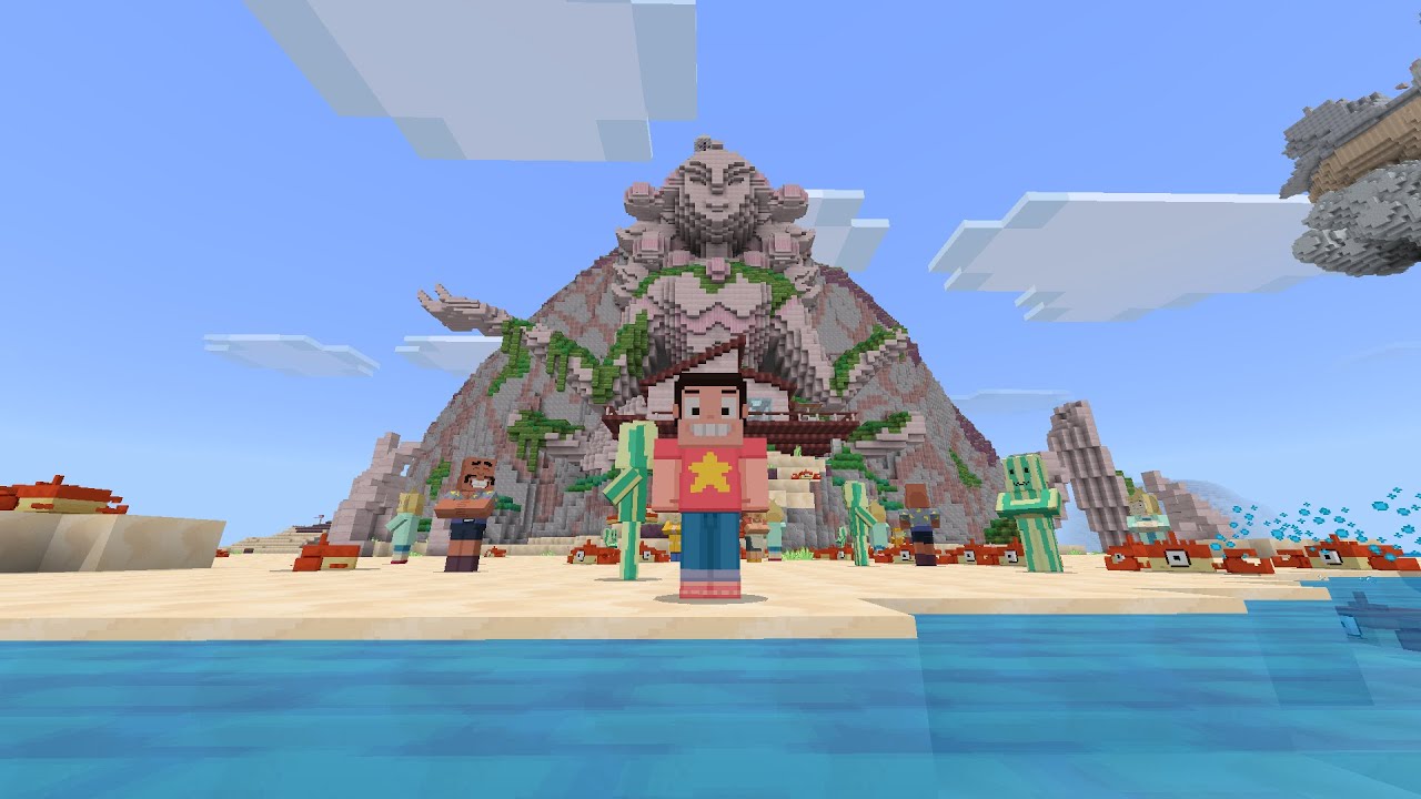 Minecraft Steven Universe Mashup Pack all mob textures (1.21)