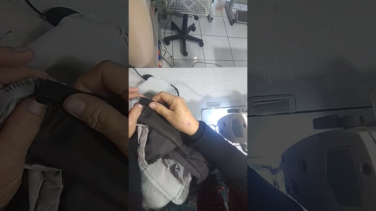 COMO TROCAR ZIPER DE JAQUETA DE FORMA PROFISSIONAL.