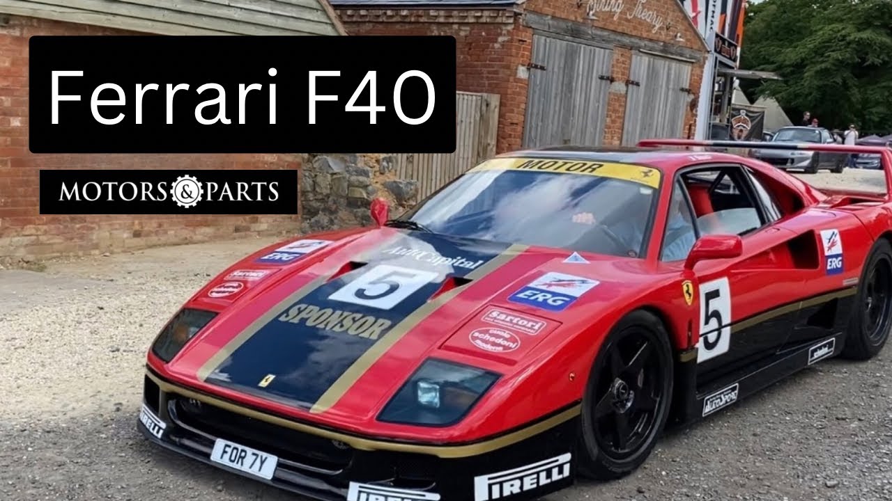 Ferrari F40 - Race prepped, race car with full livery.