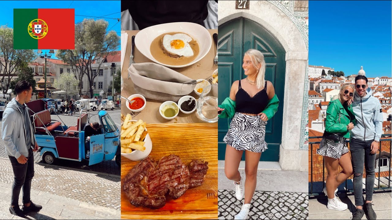 MET DE TUKTUK LISSABON VERKENNEN! 🚌💖🇵🇹#DailyMzlanie