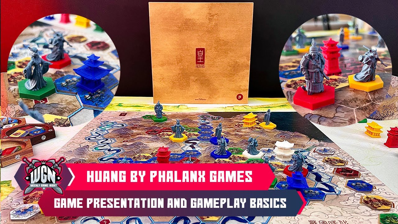 Huang - presentation and gameplay basics of Yellow & Yangtze's new version (by R. Knizia) - 4K/60FPS