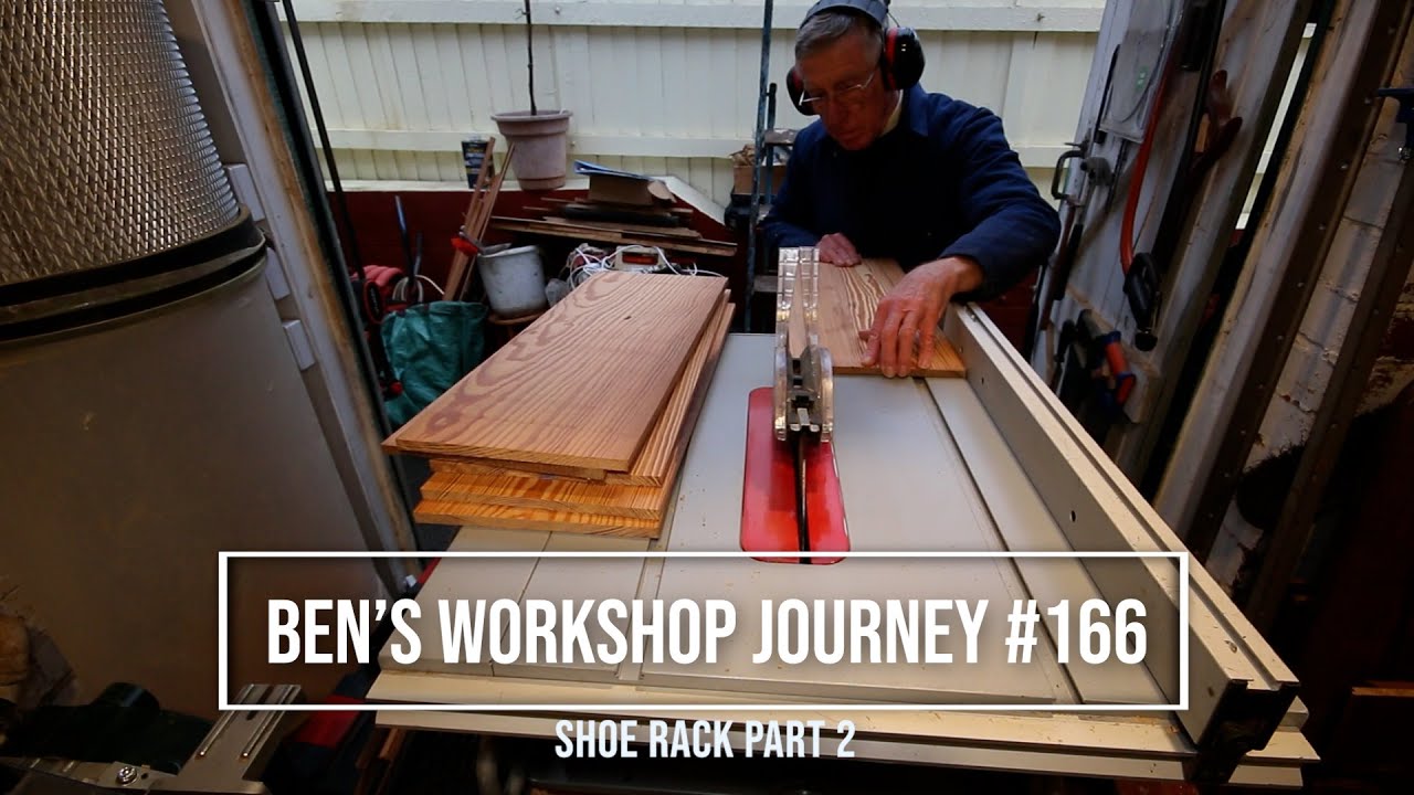 Ben's Workshop Journey #166 (Flattening boards and cutting to size)