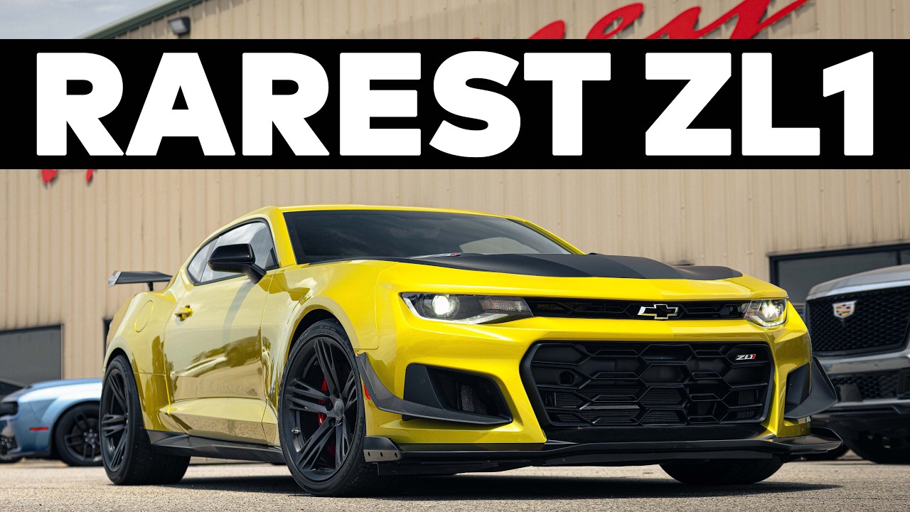 1 of 2 EVER BUILT | 2024 Chevrolet Camaro ZL1 1LE | Nitro Yellow Metallic