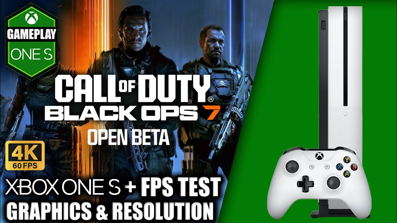 COD BO7: Beta Version - Xbox One Gameplay + FPS Test