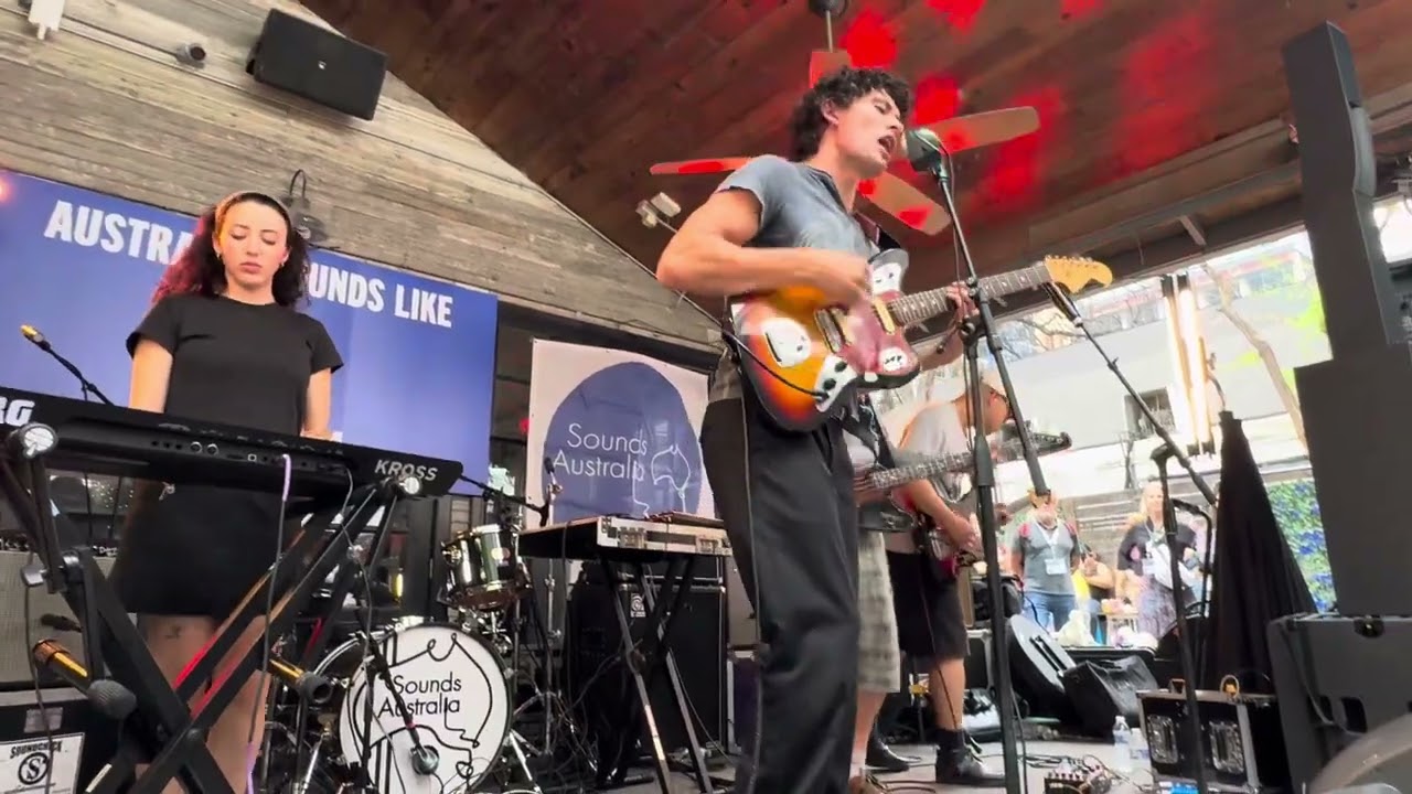 HighSchool - My Pal (God cover) - Lucille Back Yard, Australia Showcase, SXSW, Austin - 14 Mar 2024