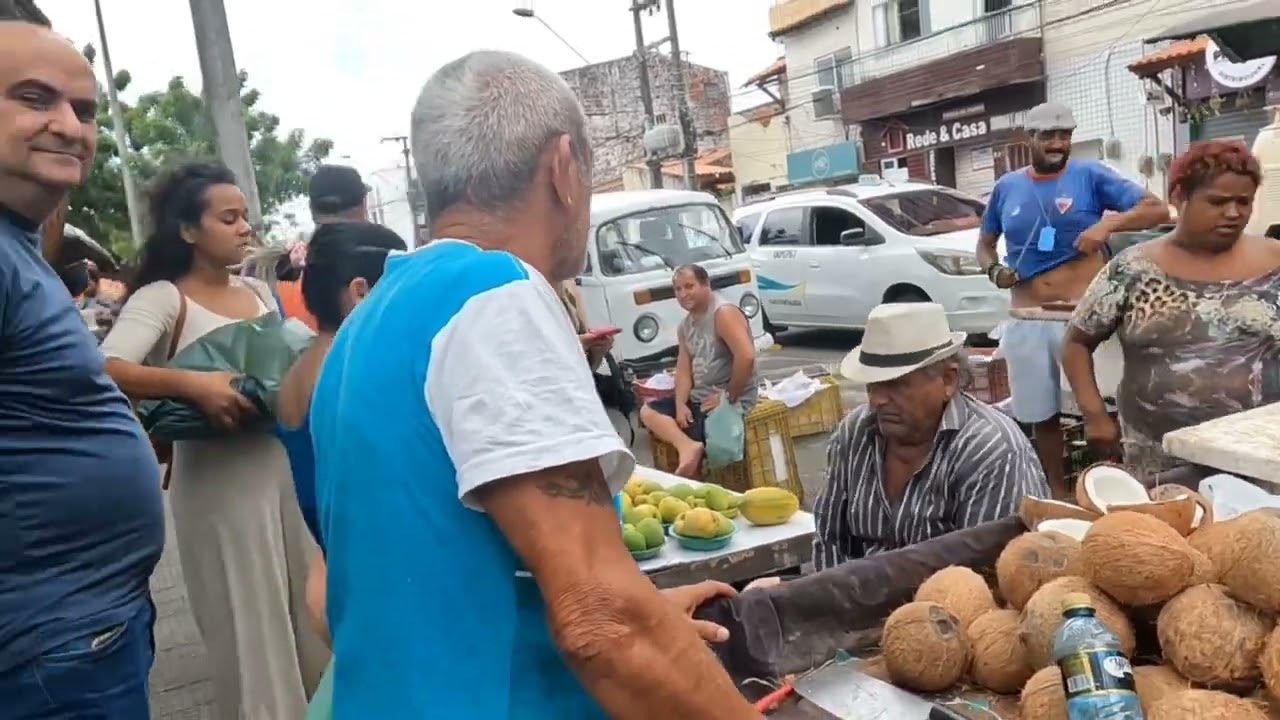 Feira da praça Nossa Senhora da saúde mucuripe fortaleza Ceará