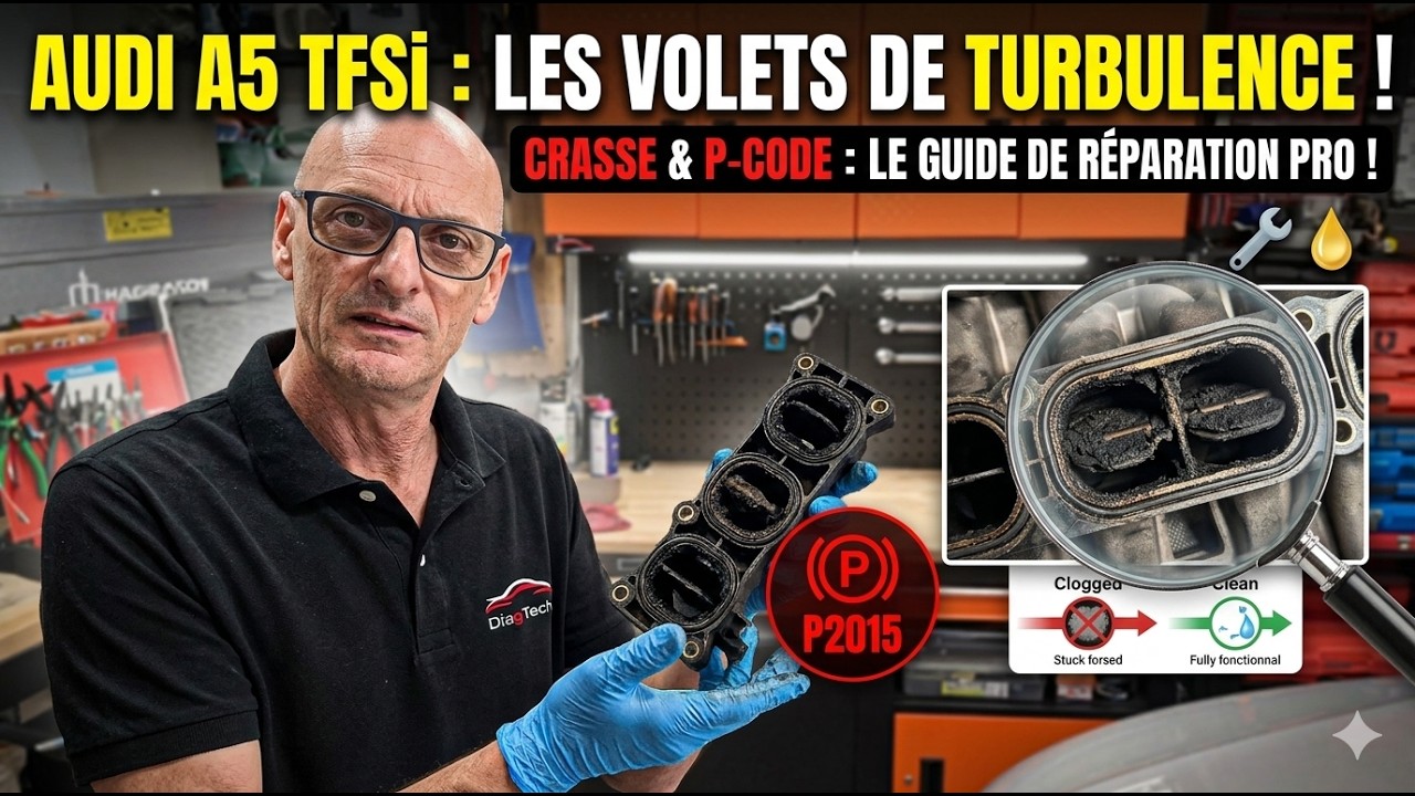 Audi A5  TFSi volets turbulences, je vous explique tout
