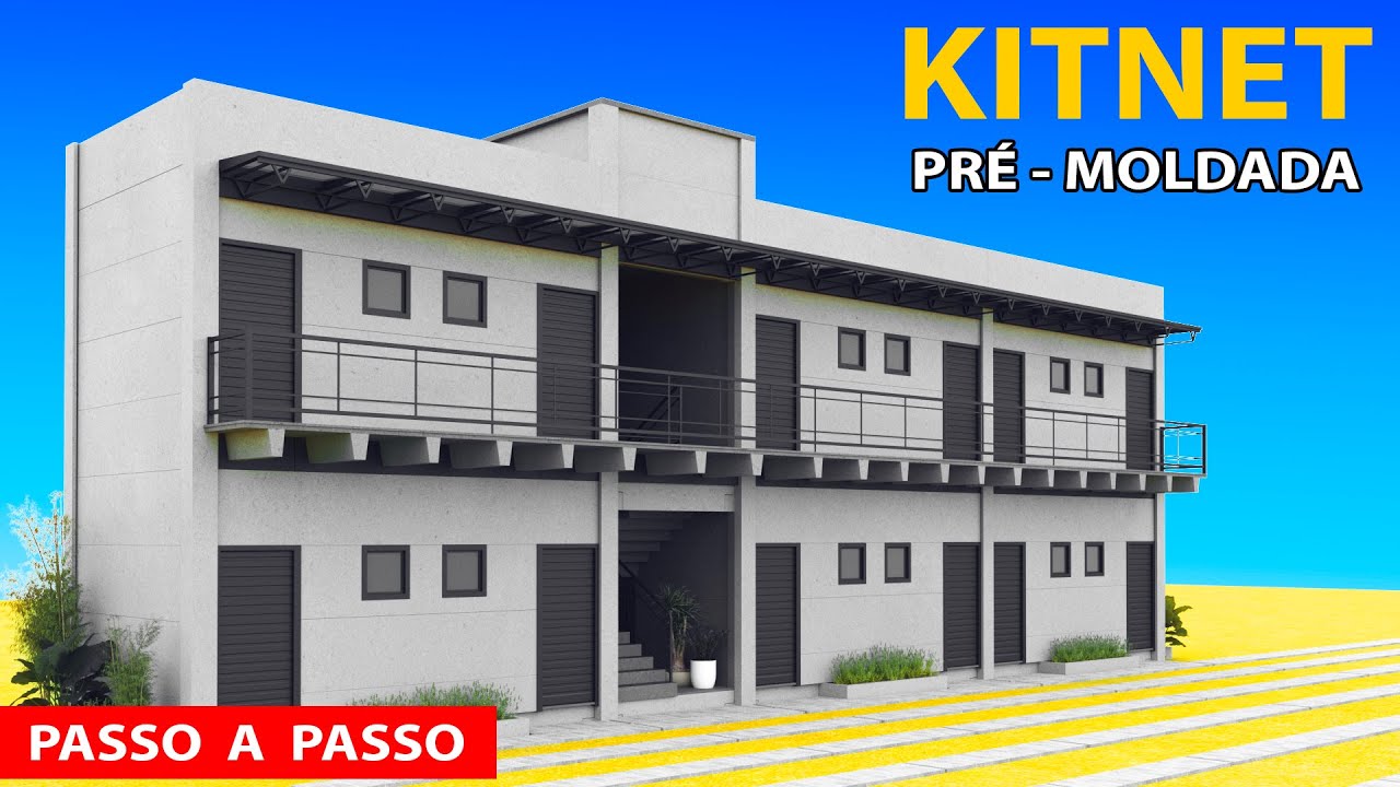12 KITNETS PARA ALUGAR ( Kitnet pequena PRÉ MOLDADA )