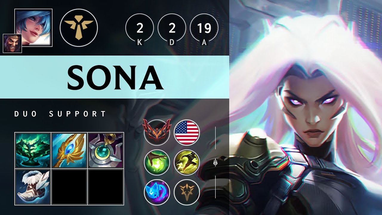 Sona Support vs Seraphine - NA Grandmaster Patch 25.20