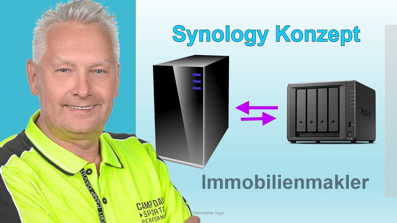 Synology-Konzept f&uuml;r Immobilienmakler - Lohnt sich der Umzug zur Synology NAS?