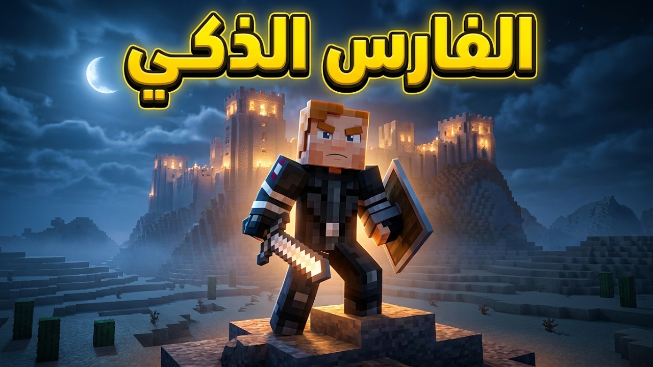 فيلم ماين كرافت | الفارس الذكي | أكشن وغامض .. !!