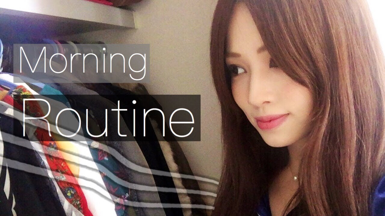 【Morning Routine(モーニングルーティン)】料理、スキンケア、メイク、ヘア、ファッション他♡主婦