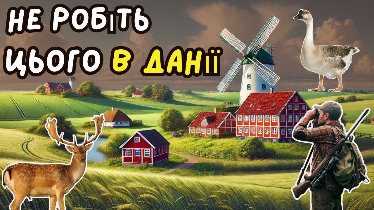 🇩🇰 ЩО НЕ ВАРТО РОБИТИ В ДАНІЇ