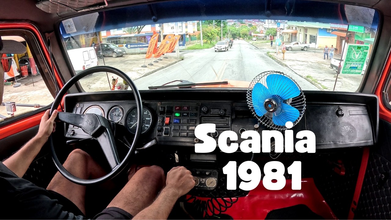Dirigindo um Scania 111 1981 | Som Real
