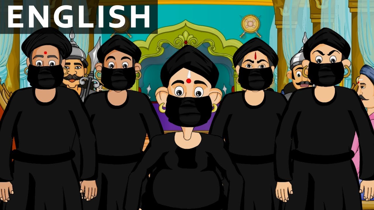 The Black Cloak - Tales of Tenali Raman - Animated/Cartoon Stories