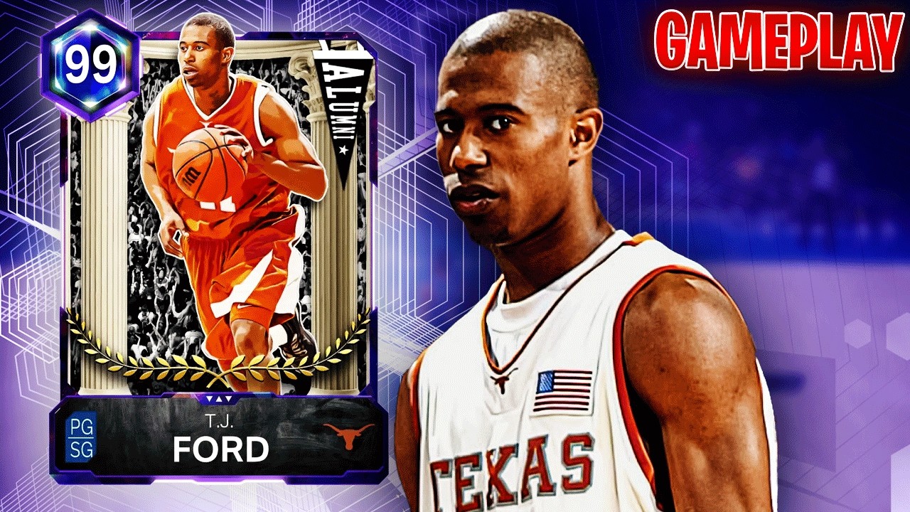 DARK MATTER T.J. FORD IS THE SINGLE BEST 3 HUNTER IN NBA 2K26 MyTEAM!!