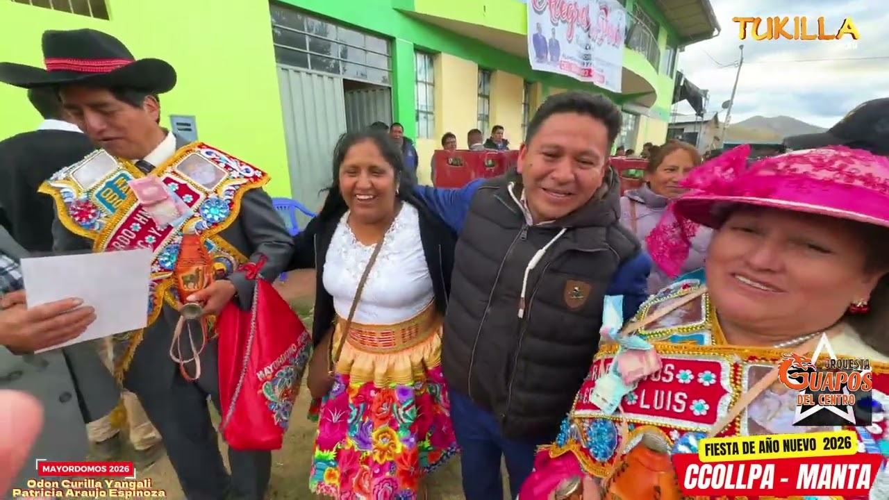 FIESTA DE AÑO NUEVO 2026- CCOLLPA MANTA HUANCAVELICA/NIÑO PATRÓN CCOLLPA-(Fam.Ninahuanca 01)01/01/26