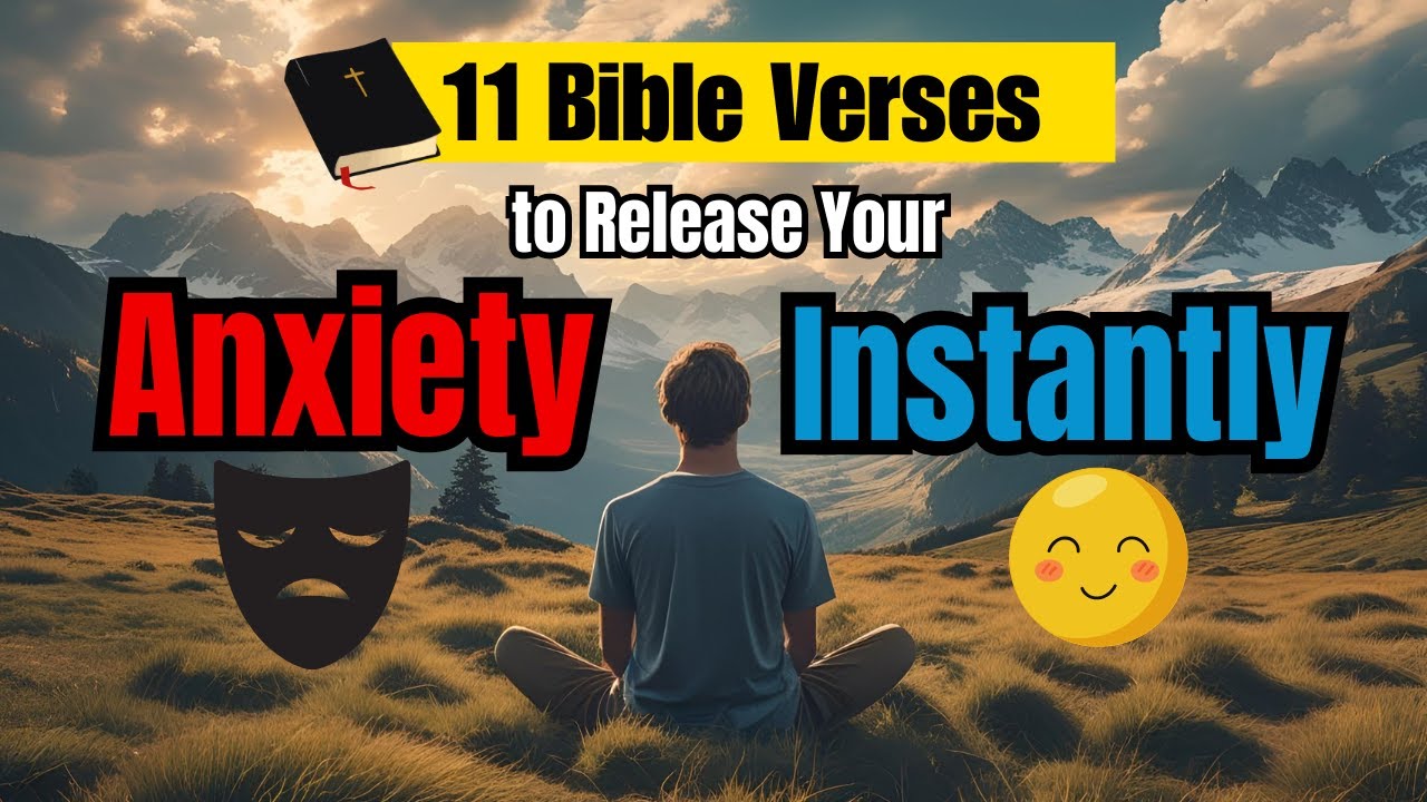 📖11 Bible Verses to Release Your Anxiety Instantly | Peace in God's Word 
