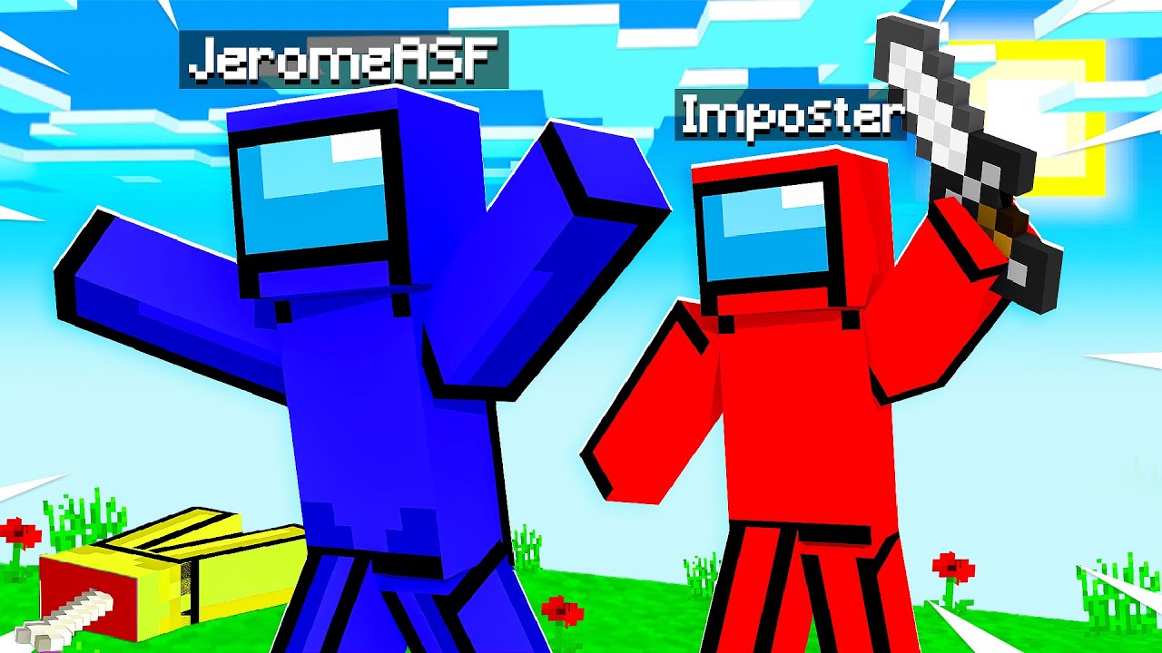 FRAMING My Friends In Minecraft Among Us