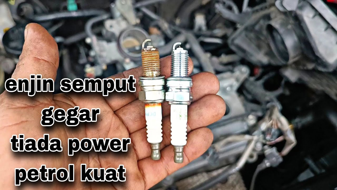 Masalah Semput tiada Power (DIY) Tukar spark plug PERODUA MYVI