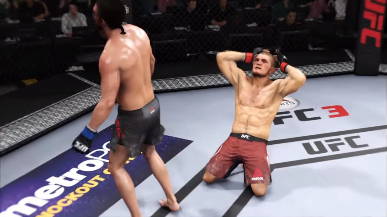 Khabib vs. Brian Ortega (EA Sports UFC 3) - CPU vs. CPU