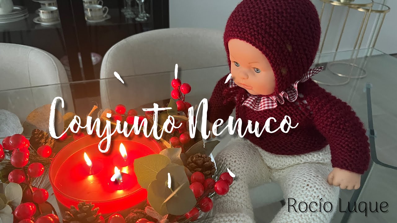 Patrón CONJUNTO NENUCO para muñeca 46cm. Disponible en rocioluqueshop@gmail.com.