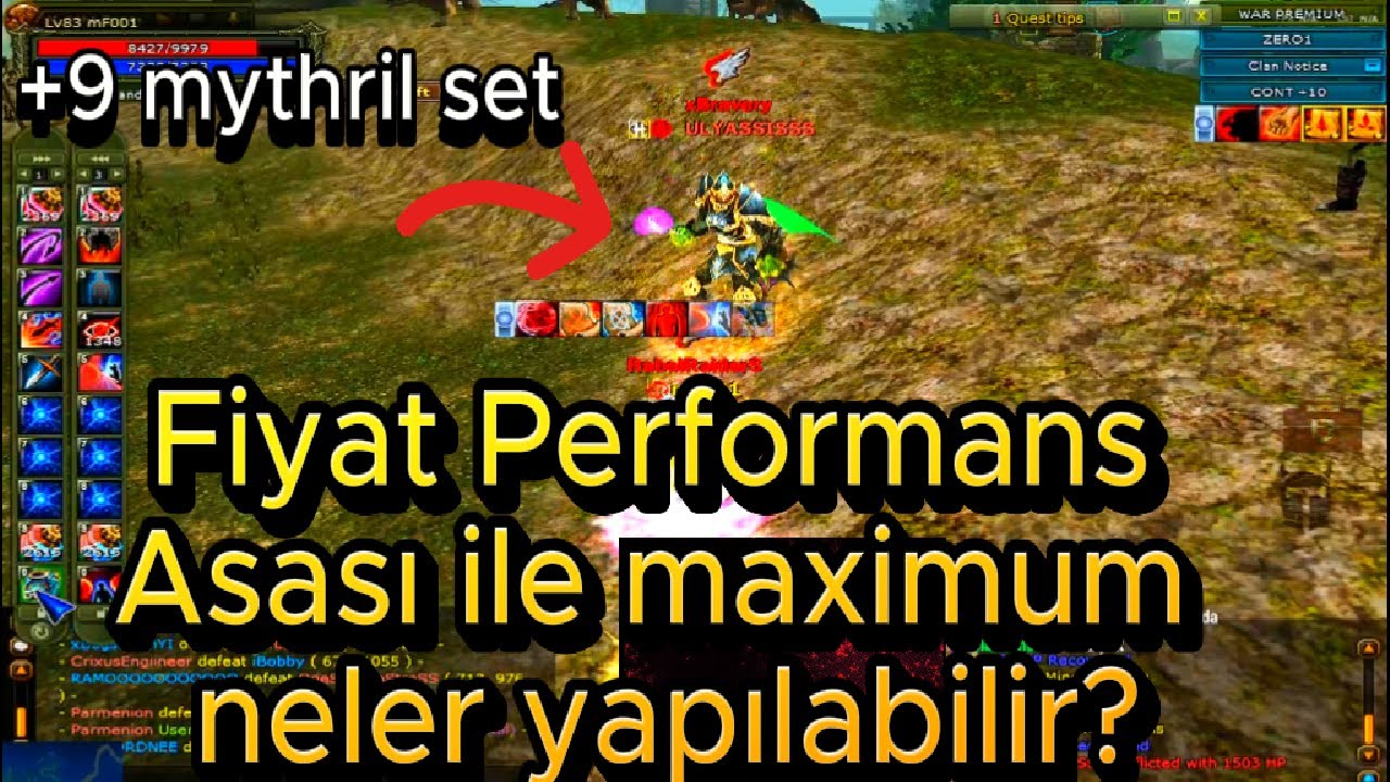 DostWeDusmaN ZERO SOLO PK VS - MAXİMUM FİYAT PERFORMANS CHAR VOL 1 | KNIGHT ONLINE - 2025