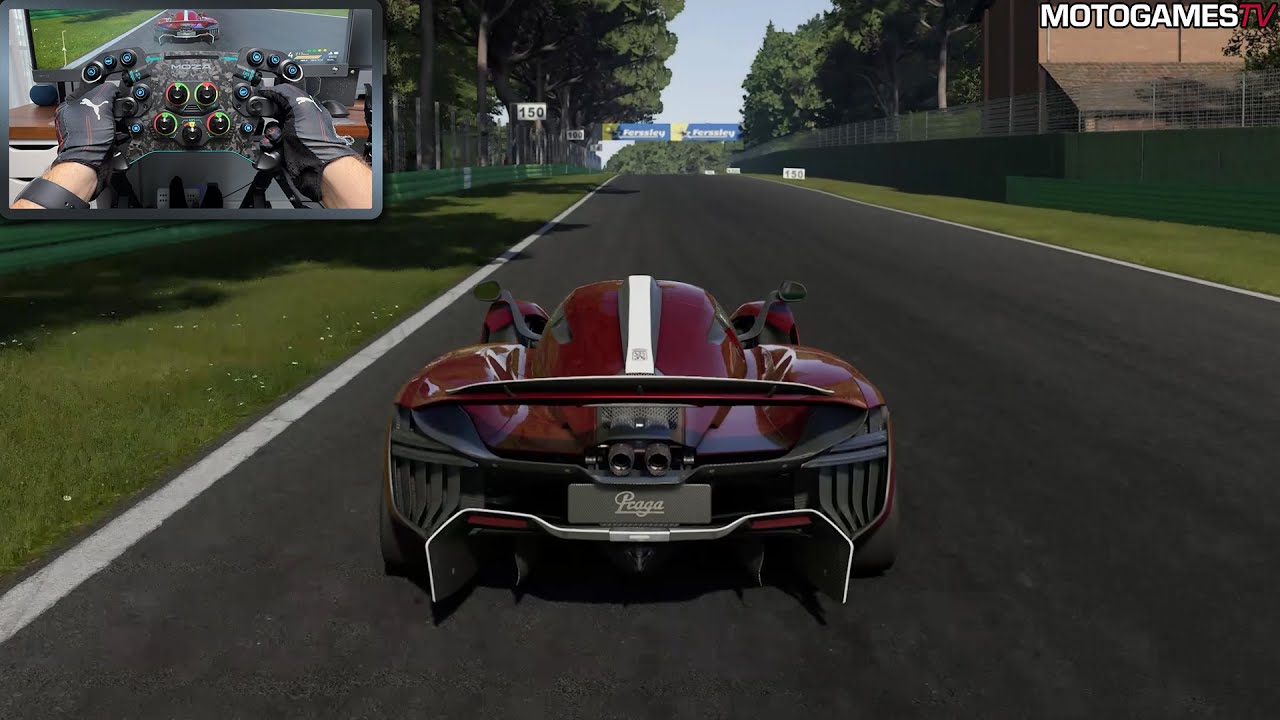 Project Motor Racing - 2023 Praga Bohema at San Marino | Moza DD R9 Gameplay