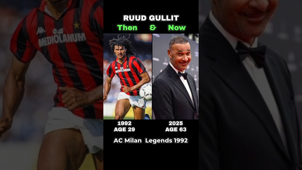 The Iconic AC Milan Team Legends 1991/92 | EVOLUTION 1992 to 2025  #acmilanfootball #football