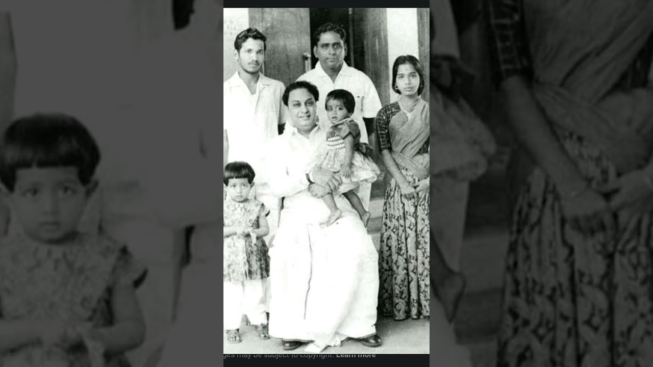 Actor MGR rare family photos