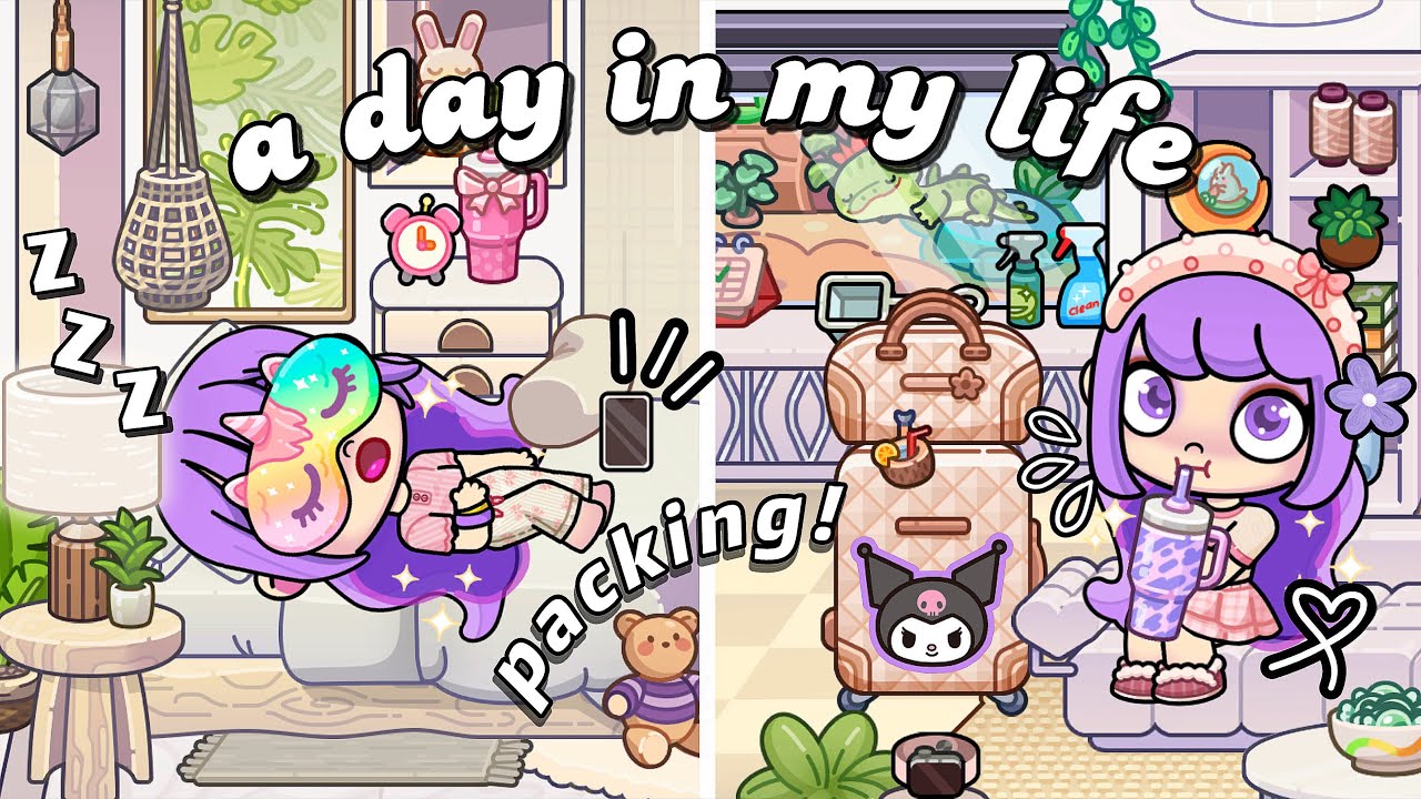 A DAY IN MY LIFE: PACKING KOPER UNTUK LIBURAN! | AVATAR WOLRD PAZU | PART 1