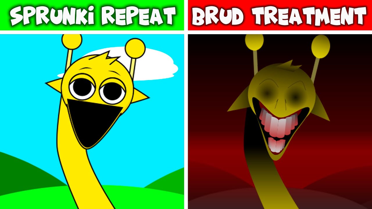 Sprunki Original But EVERYONE Is Repeat BRUD TREATMENT