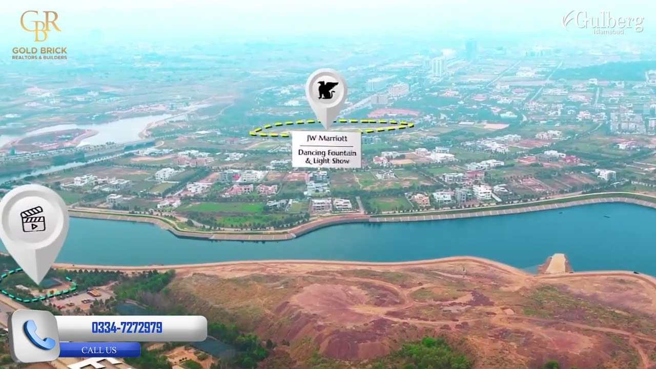 Gulberg Greens Lake Experience Lakefront & Elevated Lifestyle at Gulberg Islamabad!