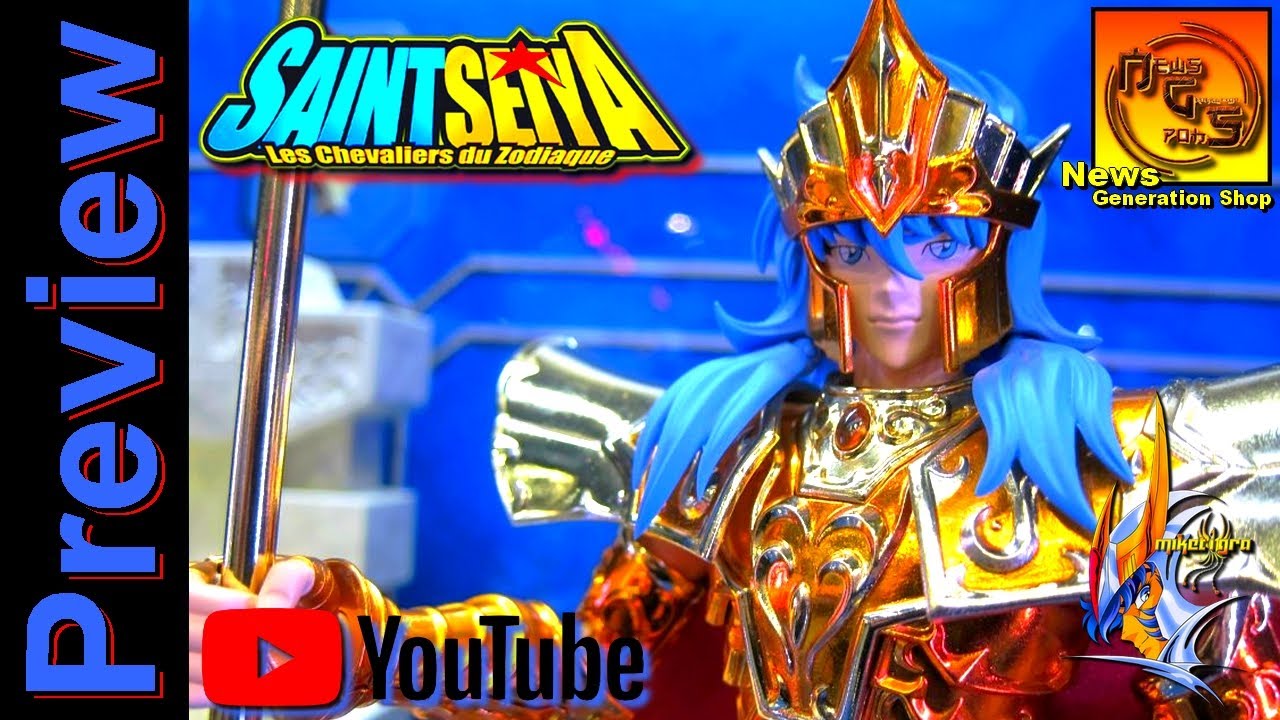 Saint Seiya Myth Cloth - La Collection de miketigra : Poséidon Crown