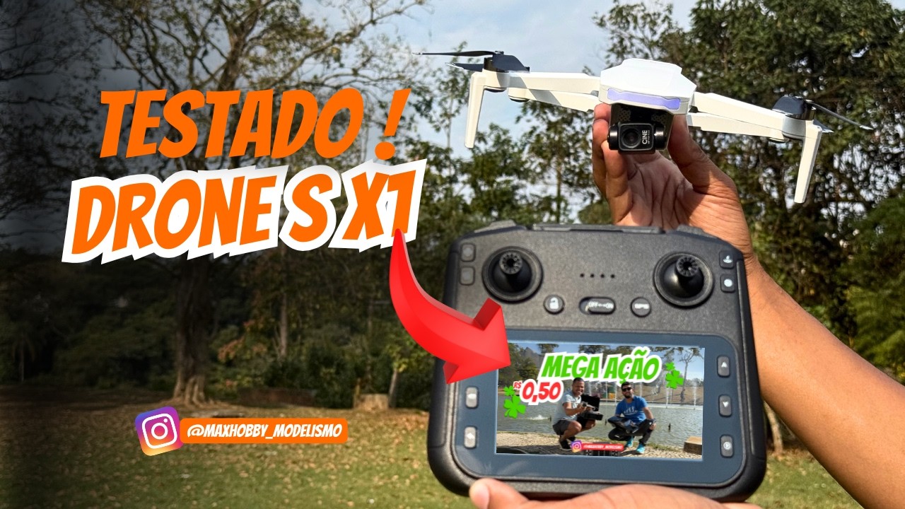 Testei o Drone SX1: Será que Esse Barato Vale a Pena?