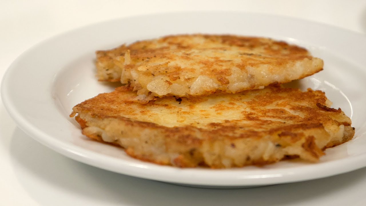 Rösti - schweiziske kartoffelpandekager - rosti- røsti