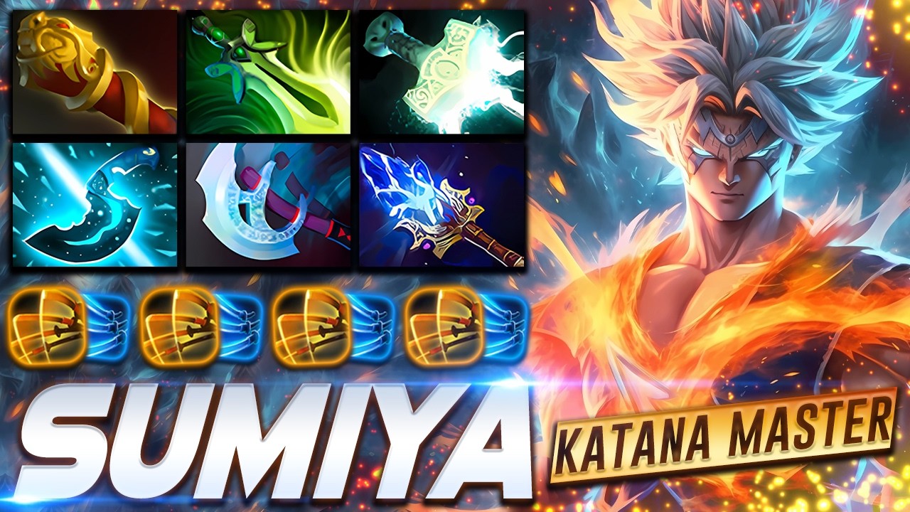 SumiYa Juggernaut Katana Master - Dota 2 Pro Gameplay [Watch & Learn]
