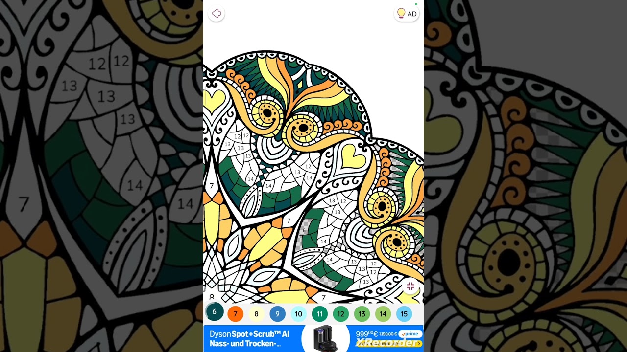 Happy Color #mandala 209