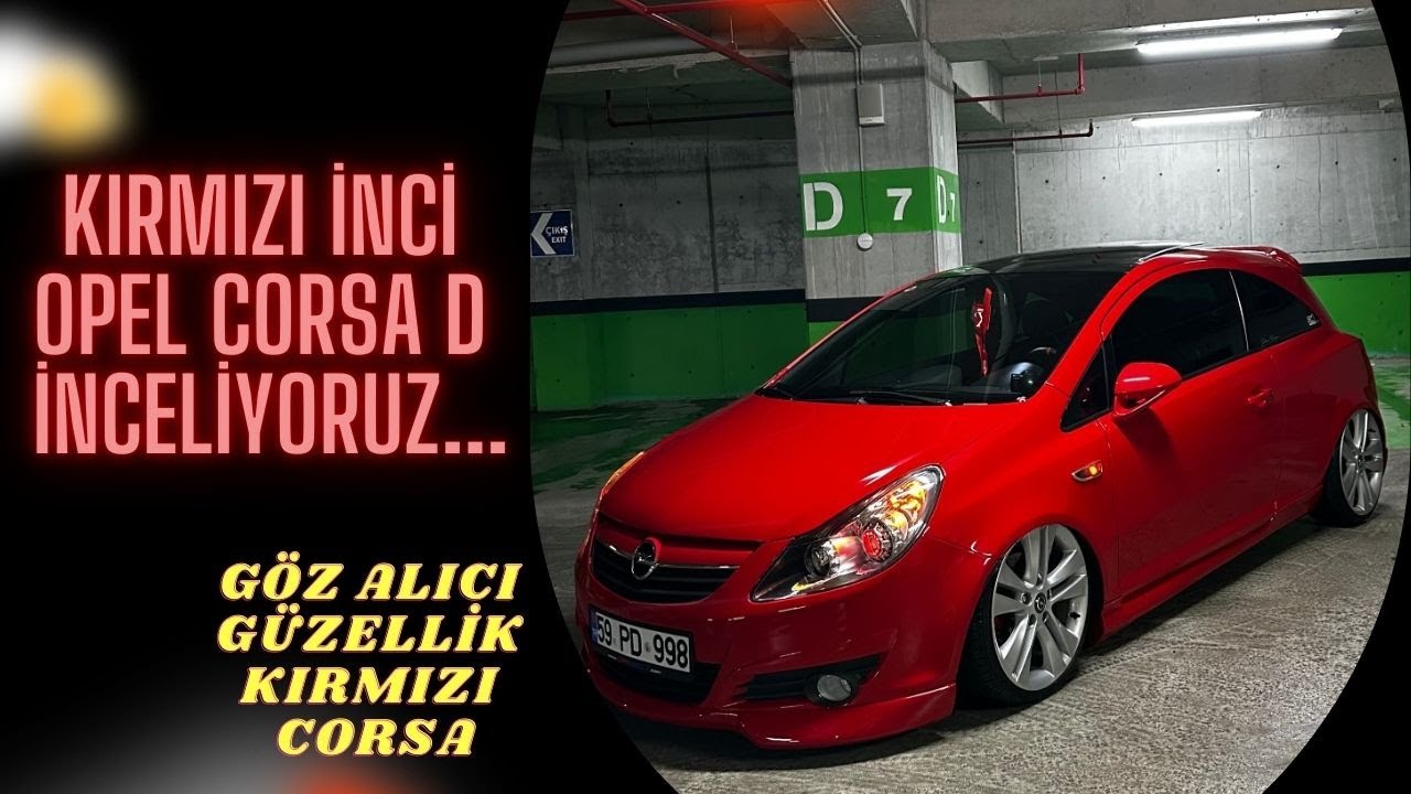 OPEL CORSA D // KIRMIZI İNCİ