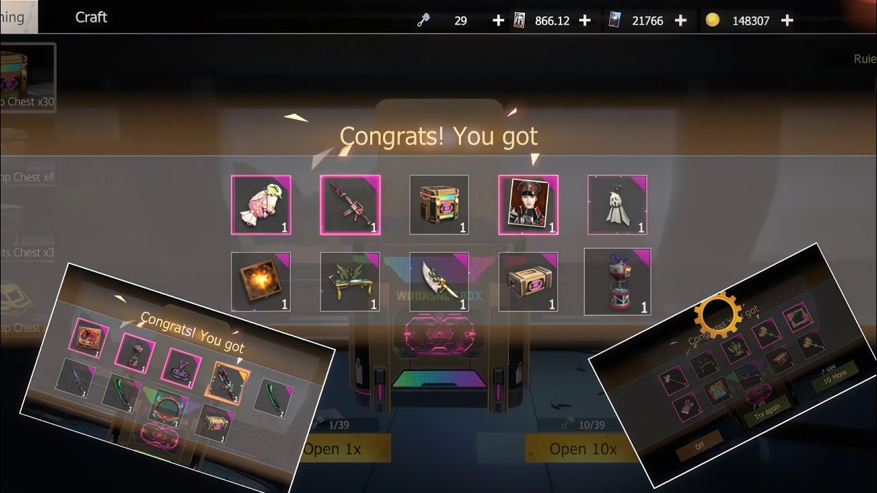Advanced Workshop Chest Cloud Dragon Creat Open | Last Island Rules Survival