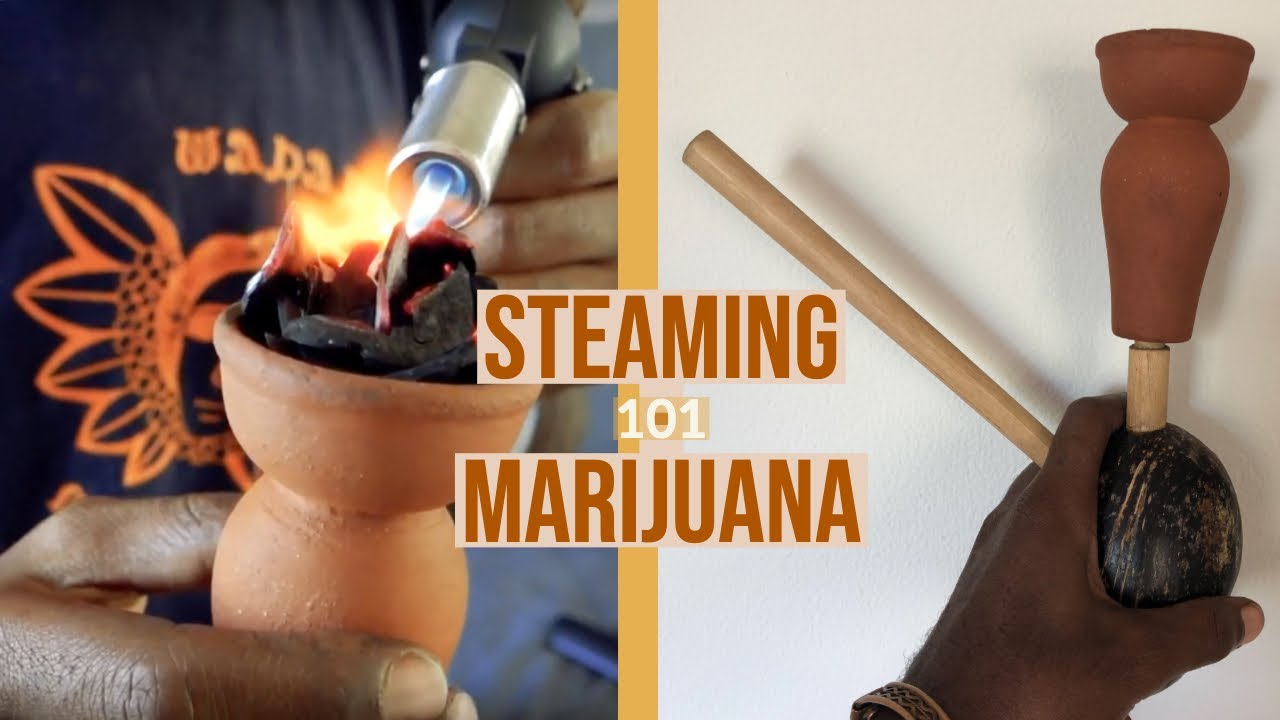 Steaming Marijuana 101 the Rasta way.