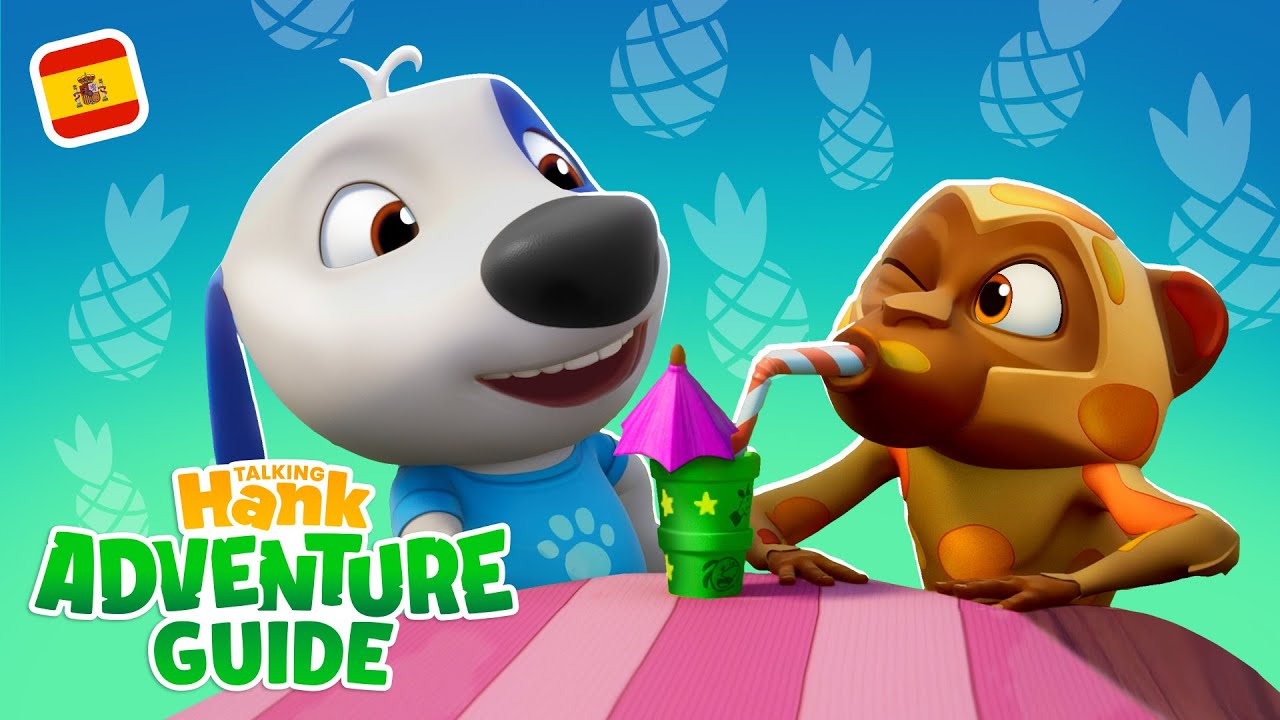 Cómo hacer jugo 🧃🍍 Guía de aventura de Talking Hank: Vida en la isla