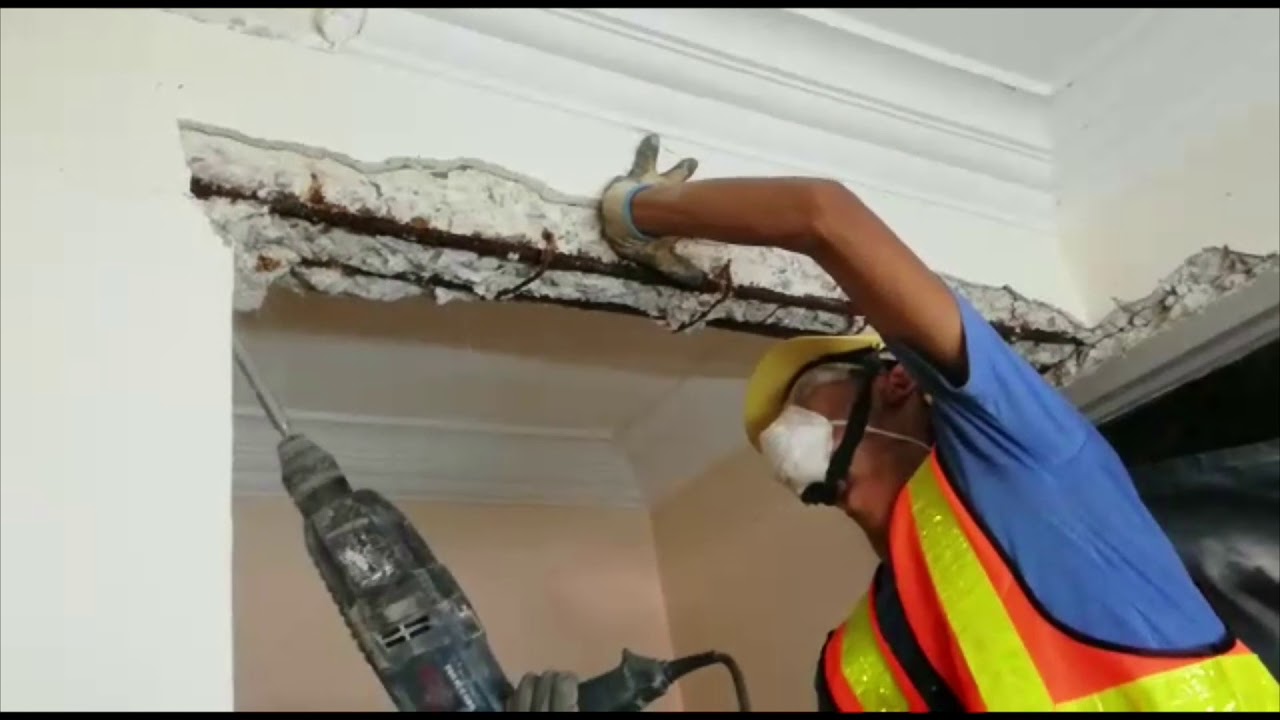How To Treat Spalling Concrete Beam