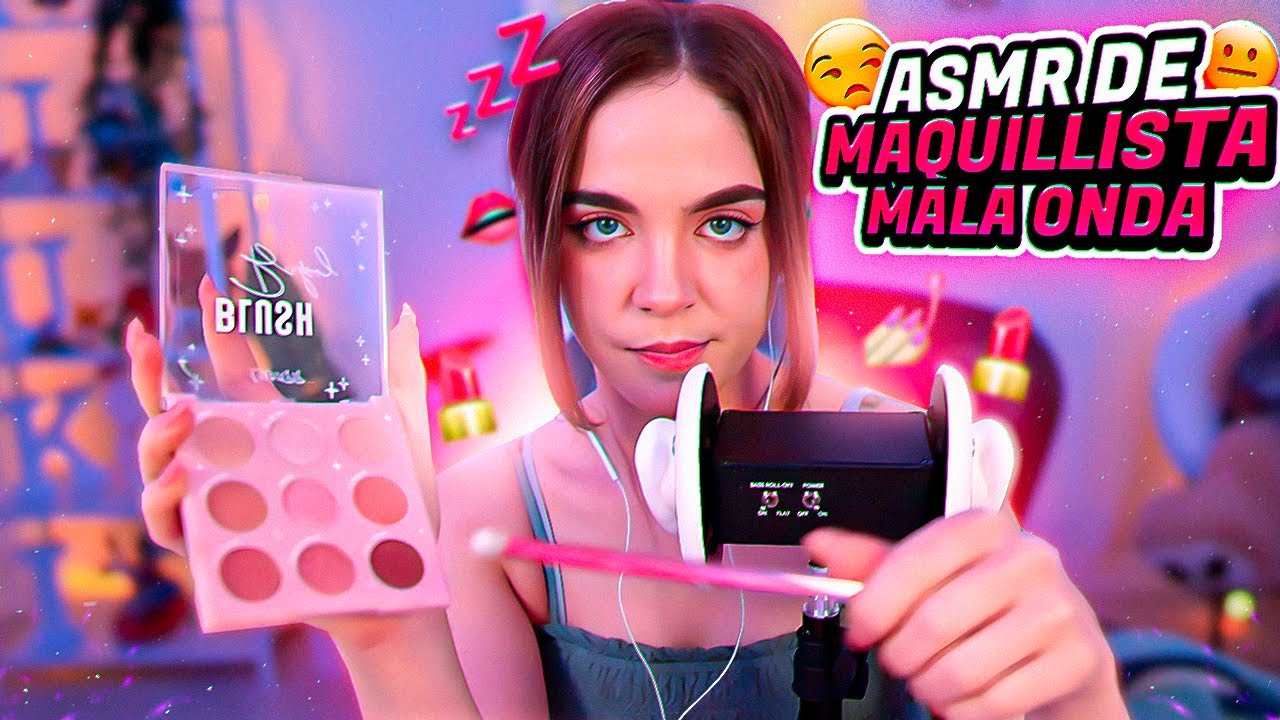 ASMR DE MAQUILLISTA MALA ONDA 💄🙄 | Staryuuki