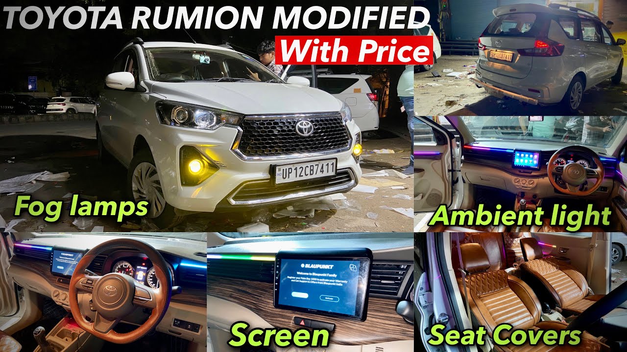 2025 TOYOTA RUMION MODIFIED WITH PRICE | TOYOTA RUMION MODIIFICATION