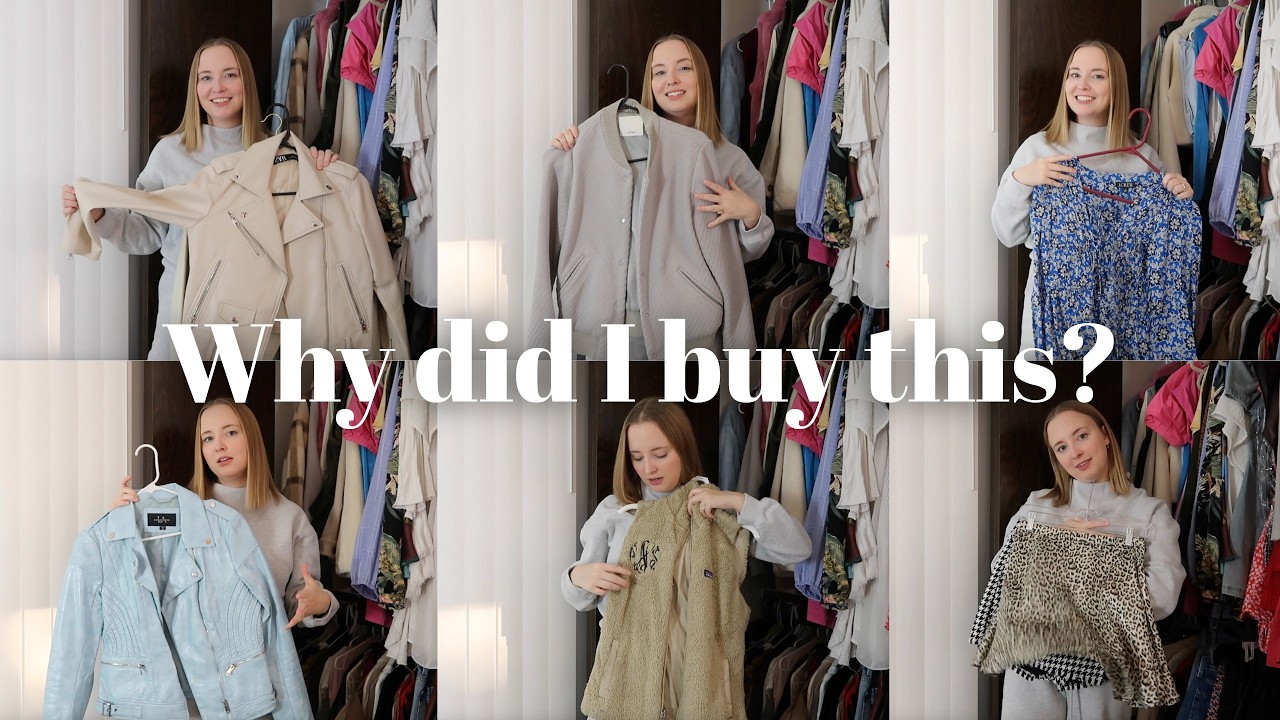 CLOSET CLEAN OUT: Analyzing every bad shopping decision I’ve made