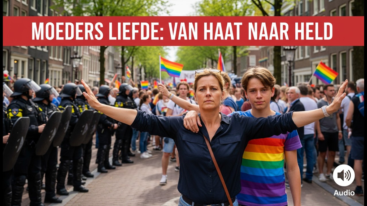 HAAR MOEDER WAS HOMOFOBISCH — TOT ZE VOOR DE POLITIE STOND OM HAAR GAY ZOON TE BESCHERMEN
