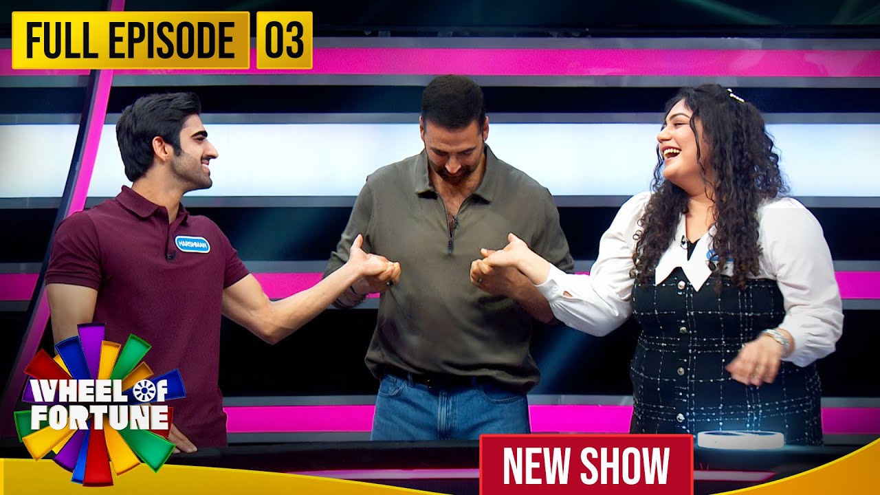 Akshay Kumar | Ep 3 | इनके हाथों की लकीरें देख Akshay Kumar रह गए दंग! | Wheel of Fortune | New Show