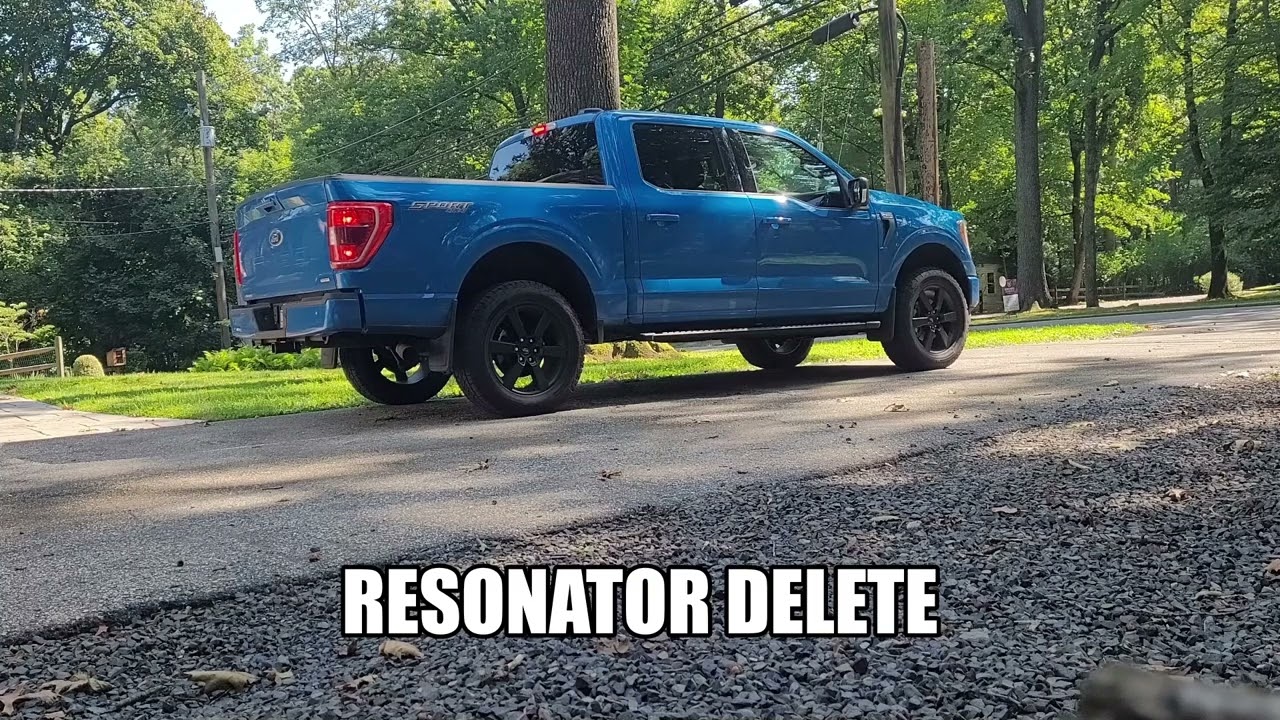 2021 Ford F150 3.5 EcoBoost FactionFab Resonator Delete
